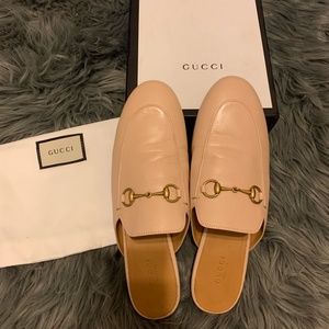 Gucci Princetown Leather Mules NWOT